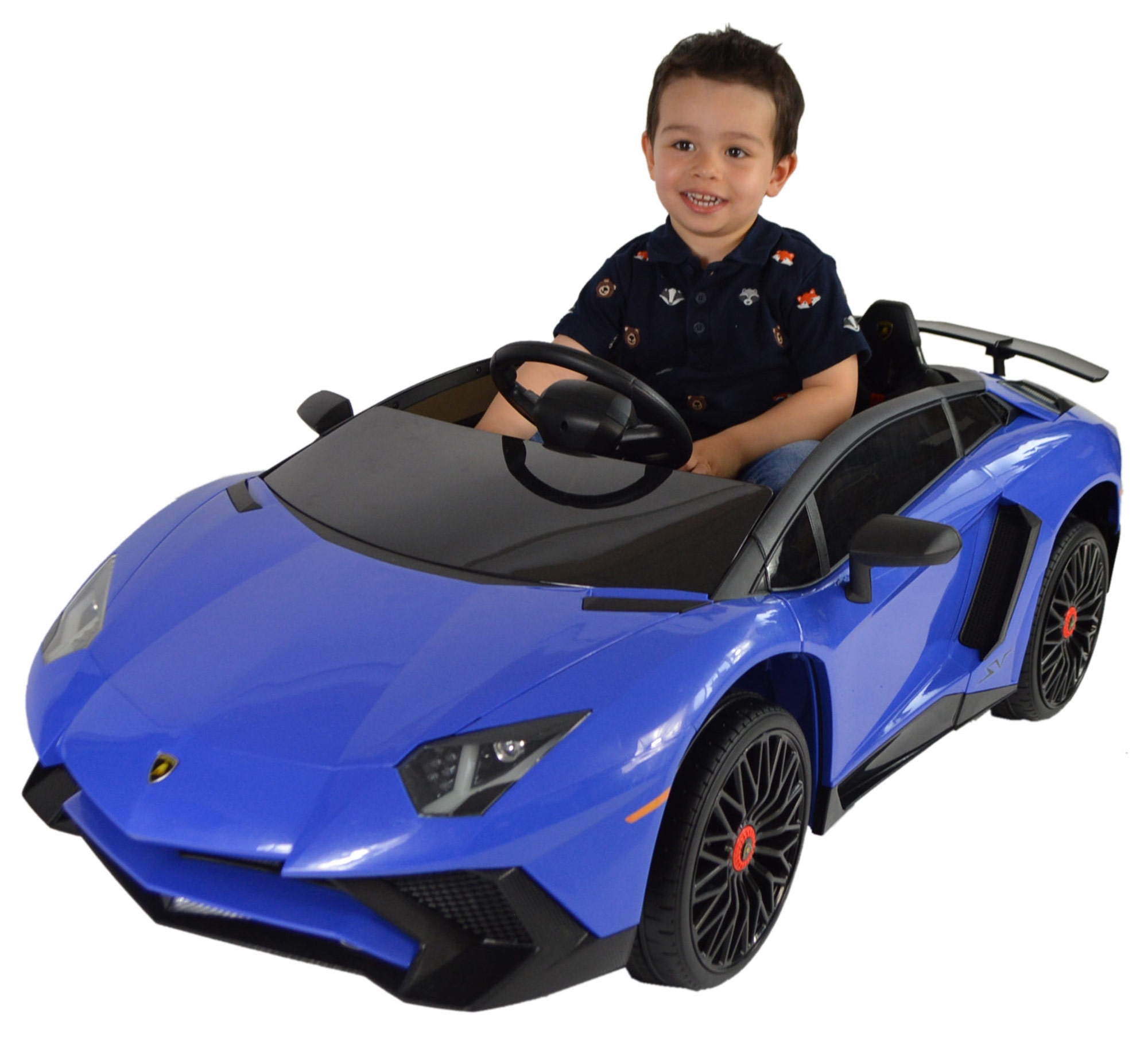 Lamborghini Les enfants de la batterie sur la voiture jouet avec suspension de la licence Lamborghini Les enfants de la batterie sur la voiture jouet avec suspension de la licence